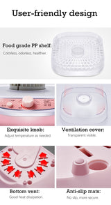 5 Tray Food Dehydrator, Healthy Living Advisor, 5 Tray Food Dehydrator - 24HourShoppe.net